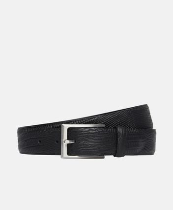 Leather belt