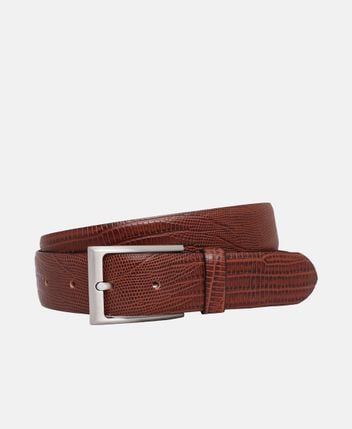 Leather belt