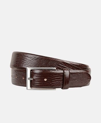 Leather belt