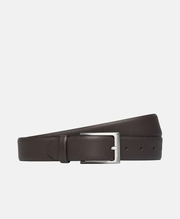 Leather belt