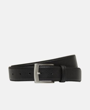 Leather belt