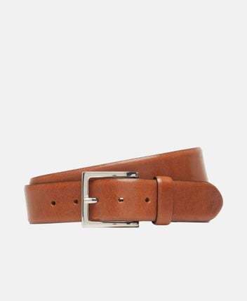 Leather belt