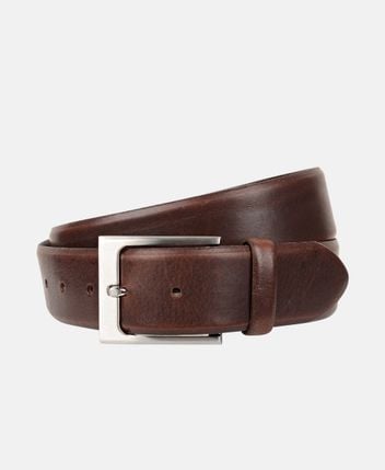 Leather belt