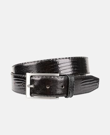 Leather belt