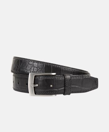 Leather belt