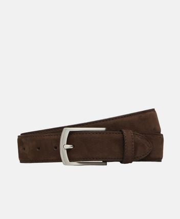 Leather belt