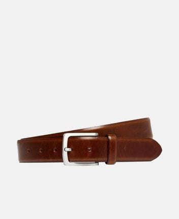 Leather belt
