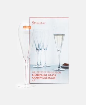 Champagne glasses, set of 4