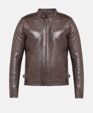 Leather jacket