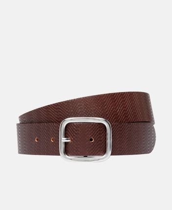 Leather belt