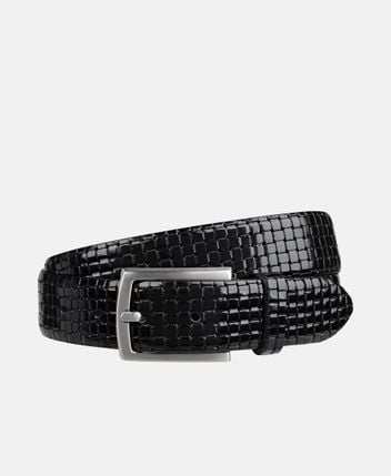 Leather belt