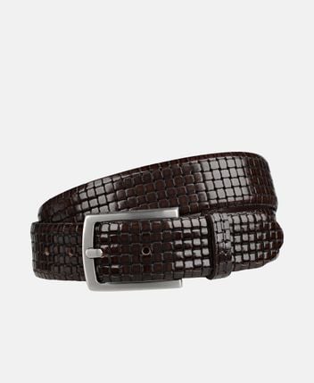 Leather belt