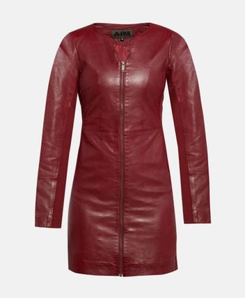 Leather dress