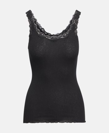 Silk-blend tank top Rwbabette