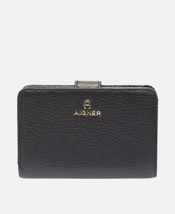Leather wallet Porcelain