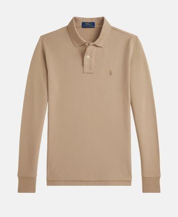 Long sleeved polo shirt
