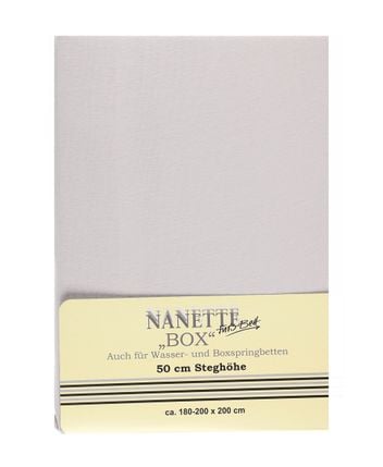 Fitted sheet for boxspring bed approx. 180-200x200 cm