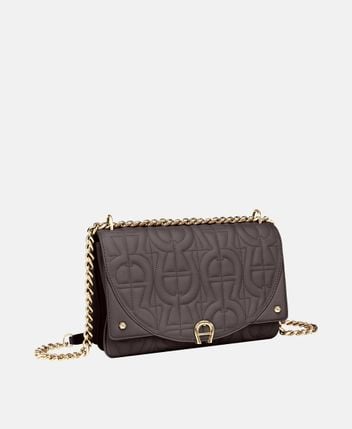 Leather cross body bag