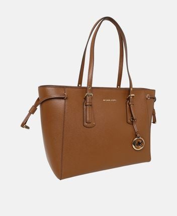 Leather shopper
