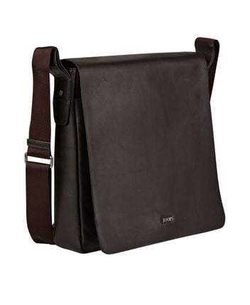 Leather messenger bag