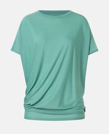 Wool-blend functional shirt