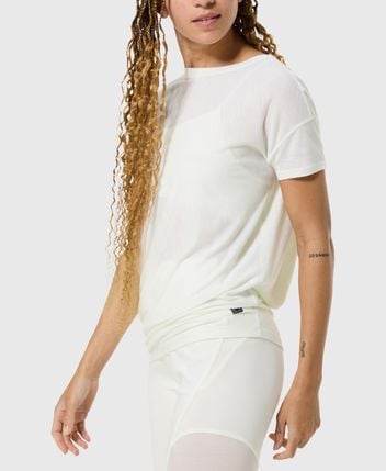 Wool-blend functional shirt