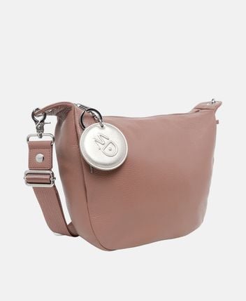 Leather shoulder bag
