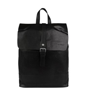 Leather backpack