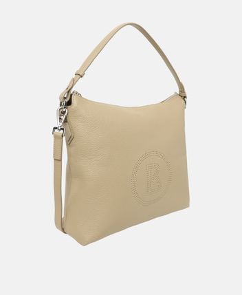 Leather shoulder bag