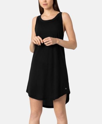 Wool-blend dress
