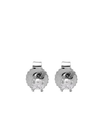 Diamond stud earrings