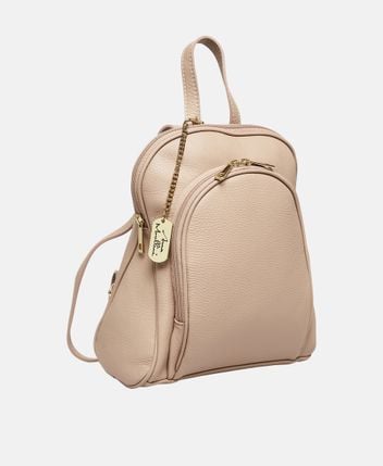 Leather backpack Breta