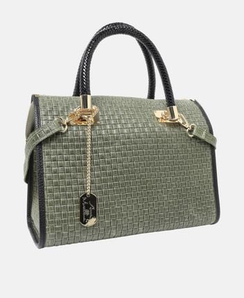 Leather handbag