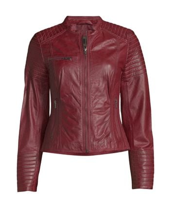 Leather jacket TW 14-L 011