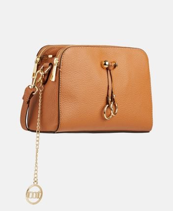 Leather cross body bag Certosa