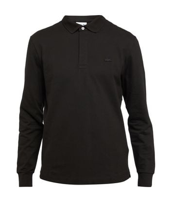 Long sleeved polo shirt