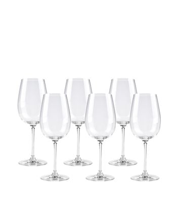 Red wine glasses, 6 pcs.