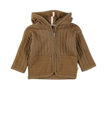 Hooded sweat jacket