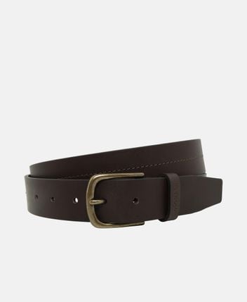 Leather belt