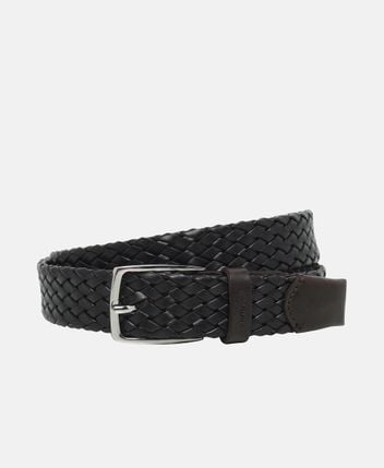 Leather belt