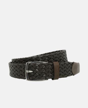 Leather belt