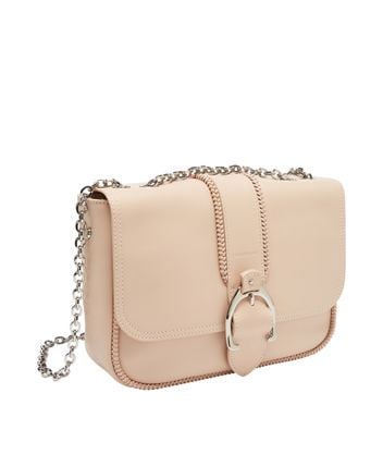 Leather cross body bag