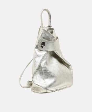 Leather backpack