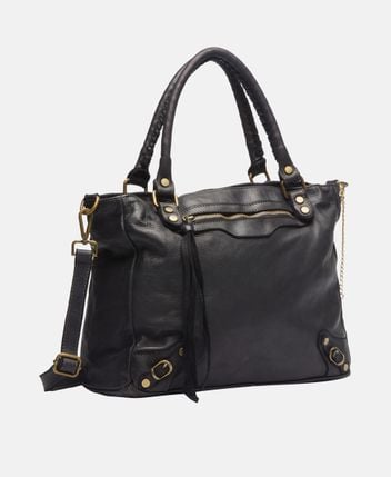 Leather handbag