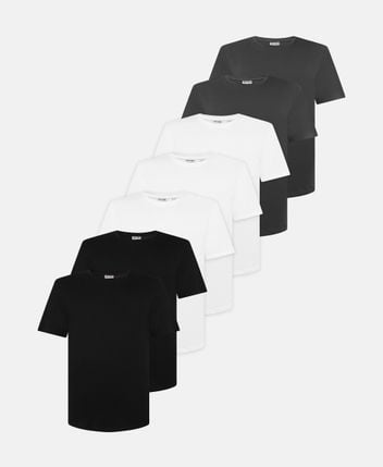 T-shirts, pack of 7