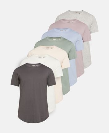 T-shirts, pack of 7 Onsmatt