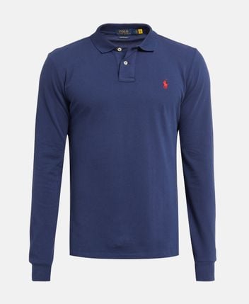 Long sleeved polo shirt