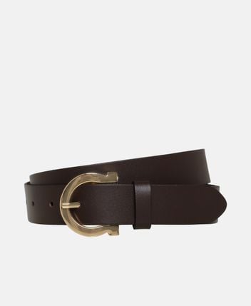 Leather belt