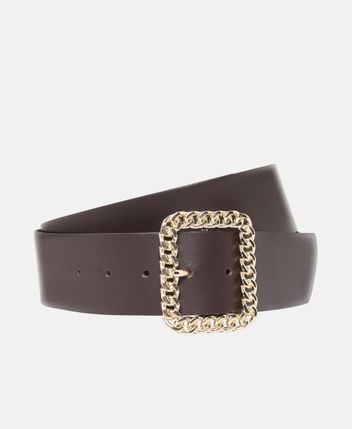 Leather belt