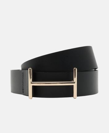 Leather belt